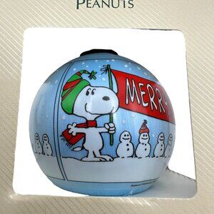 Hallmark Keepsake Ornament  Peanuts Snoopy Merry Christmas 1984 Collectible